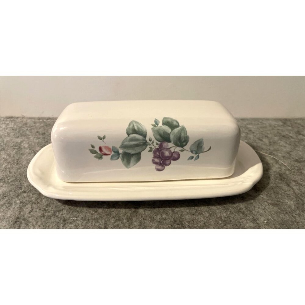 Vintage Phaltzgraff Butter Dish With Lid  # 2011